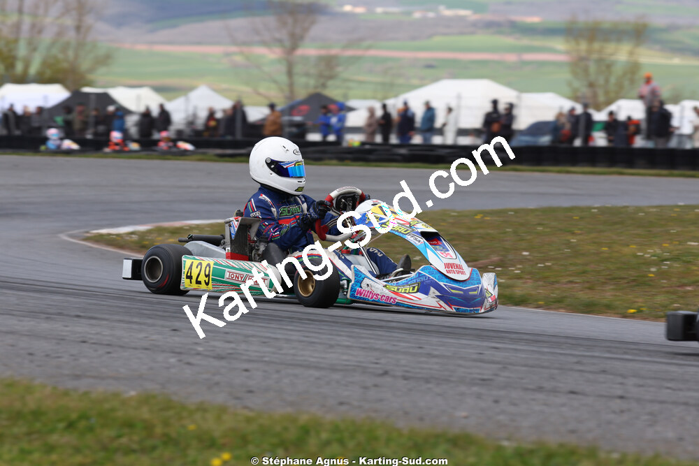 Maël BOYER — 28 & 29/03/2026 : 2ème manche Championnat du Sud 2026 à Belmont sur Rance (photos Stéphane Agnus) 2026 — karting
