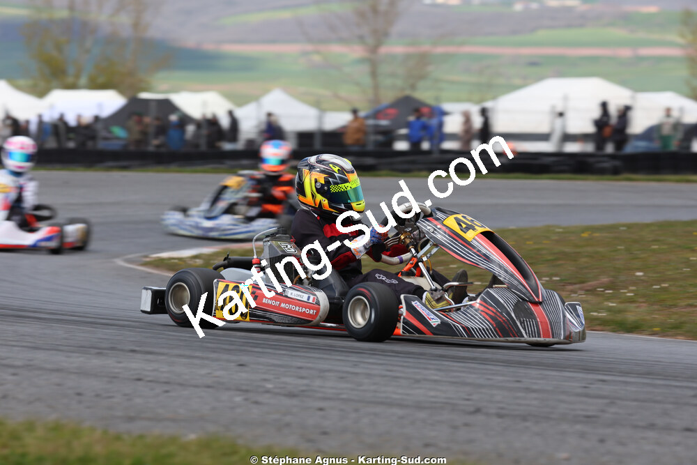 Romain LOPEZ — 28 & 29/03/2026 : 2ème manche Championnat du Sud 2026 à Belmont sur Rance (photos Stéphane Agnus) 2026 — karting