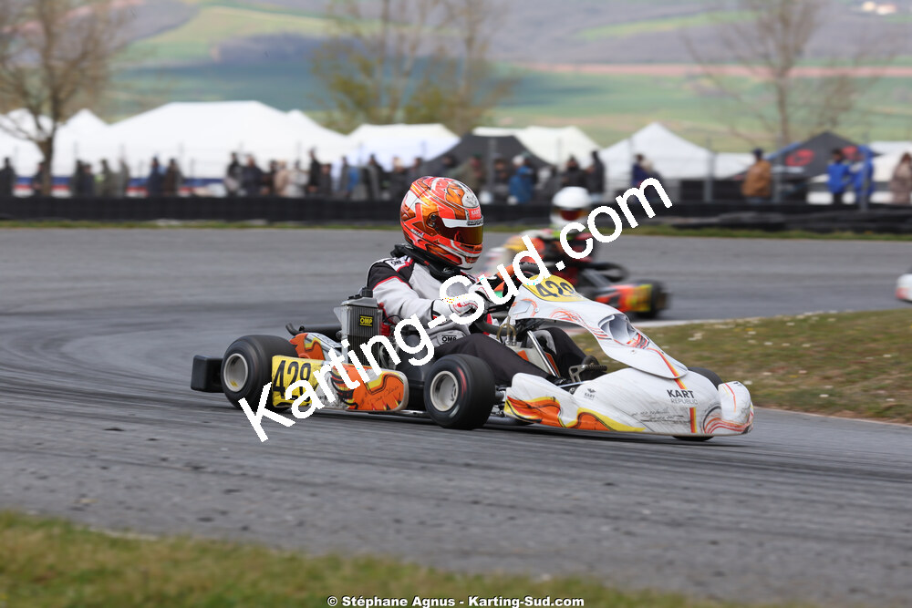 Luka ROECKEL — 28 & 29/03/2026 : 2ème manche Championnat du Sud 2026 à Belmont sur Rance (photos Stéphane Agnus) 2026 — karting