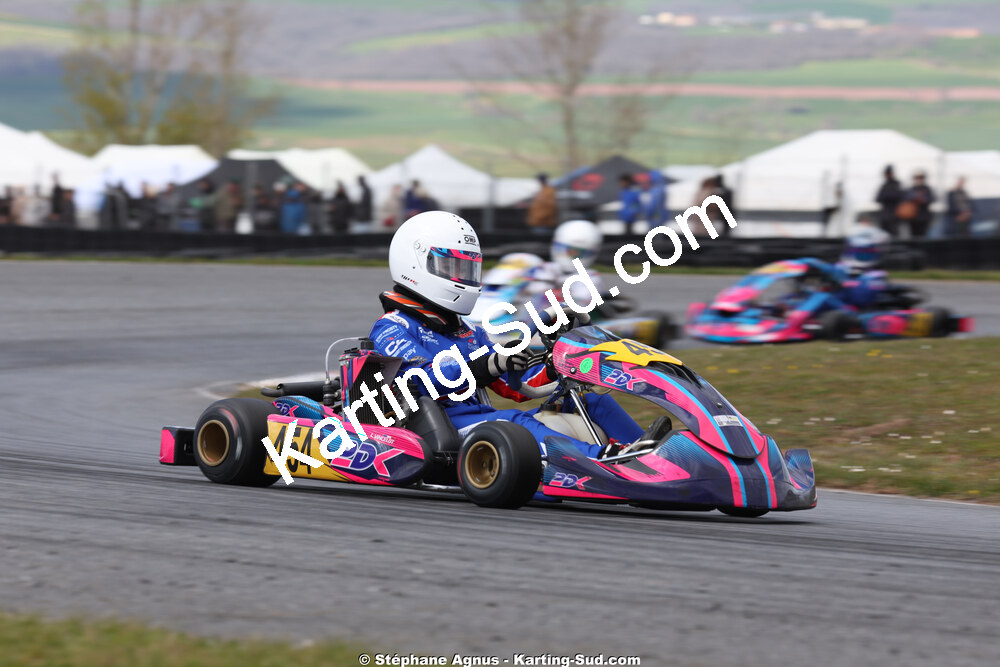 Léa VINCELOT — 28 & 29/03/2026 : 2ème manche Championnat du Sud 2026 à Belmont sur Rance (photos Stéphane Agnus) 2026 — karting