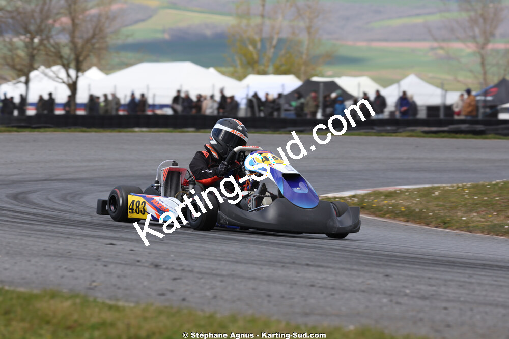 Maël PELAT — 28 & 29/03/2026 : 2ème manche Championnat du Sud 2026 à Belmont sur Rance (photos Stéphane Agnus) 2026 — karting