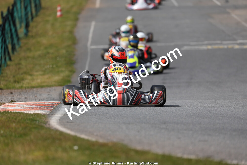 Arthur BENOIT — 28 & 29/03/2026 : 2ème manche Championnat du Sud 2026 à Belmont sur Rance (photos Stéphane Agnus) 2026 — karting