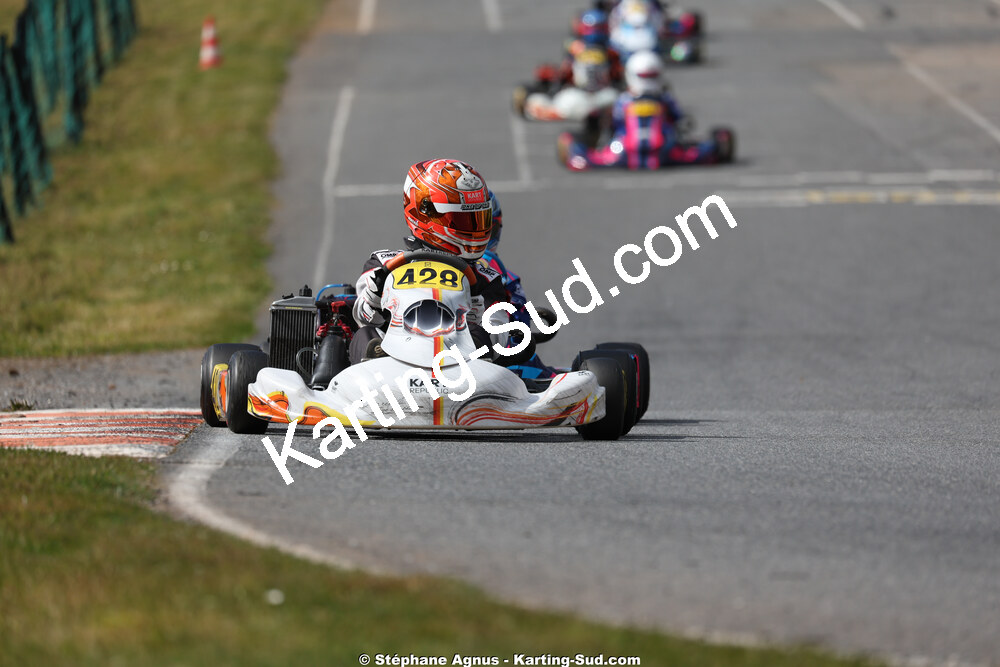 Luka ROECKEL — 28 & 29/03/2026 : 2ème manche Championnat du Sud 2026 à Belmont sur Rance (photos Stéphane Agnus) 2026 — karting