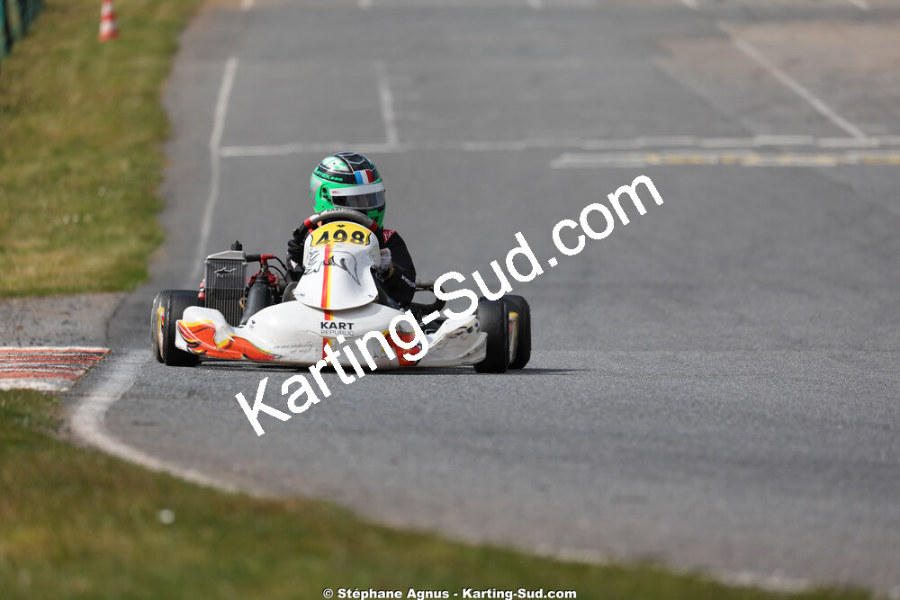 Hugo BERGERON — 28 & 29/03/2026 : 2ème manche Championnat du Sud 2026 à Belmont sur Rance (photos Stéphane Agnus) 2026 — karting
