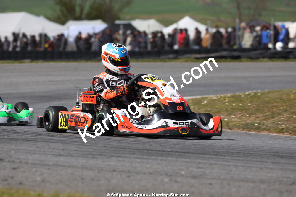 Auxence DURIER — 28 & 29/03/2026 : 2ème manche Championnat du Sud 2026 à Belmont sur Rance (photos Stéphane Agnus) 2026 — karting