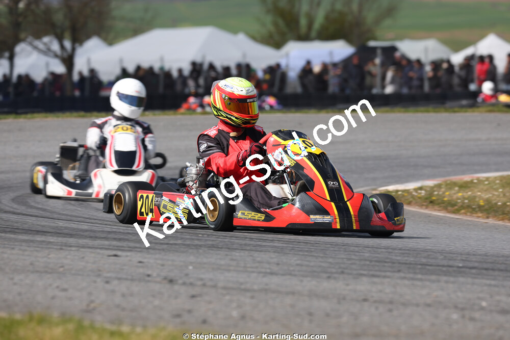 Vincent REBBERT — 28 & 29/03/2026 : 2ème manche Championnat du Sud 2026 à Belmont sur Rance (photos Stéphane Agnus) 2026 — karting