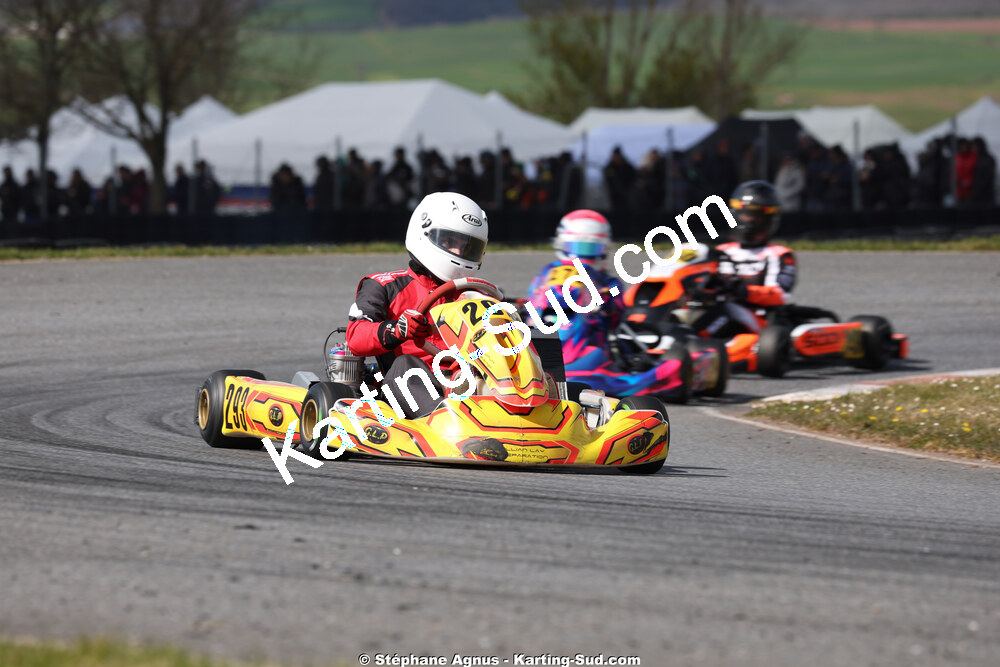 Nael MONDIM — 28 & 29/03/2026 : 2ème manche Championnat du Sud 2026 à Belmont sur Rance (photos Stéphane Agnus) 2026 — karting