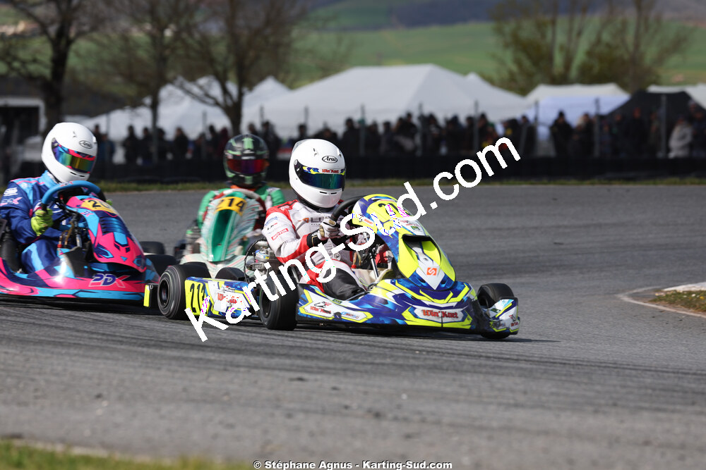 Vincent RUAUX — 28 & 29/03/2026 : 2ème manche Championnat du Sud 2026 à Belmont sur Rance (photos Stéphane Agnus) 2026 — karting