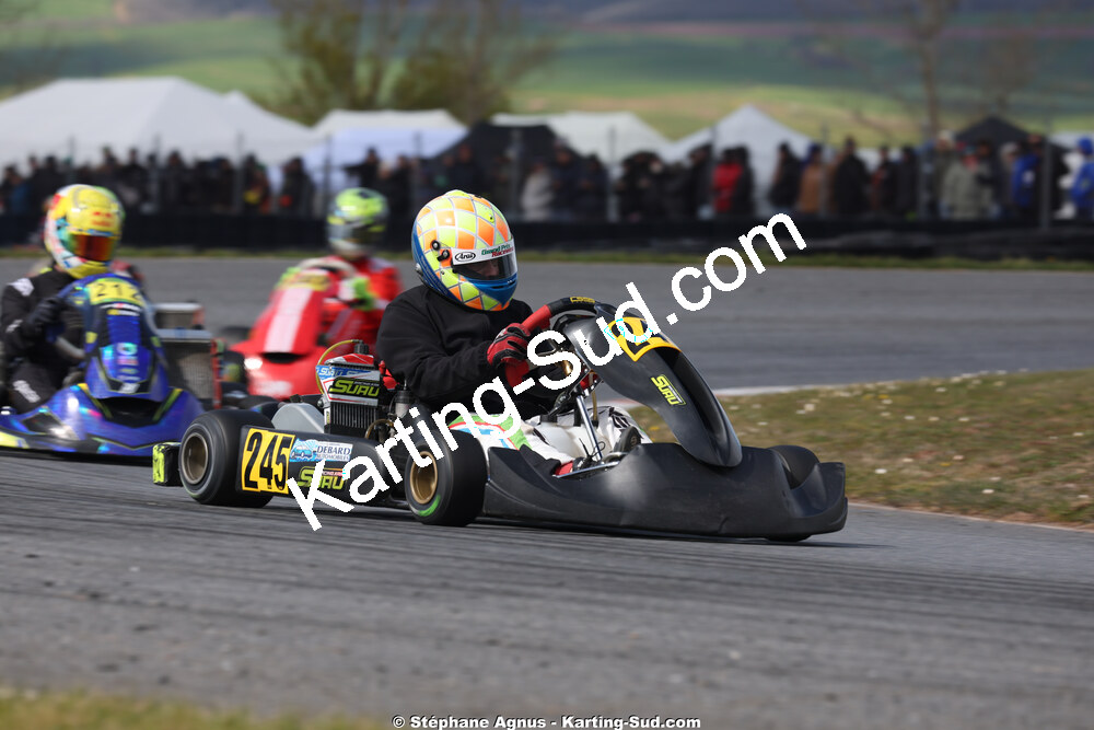 Andy DIAZ — 28 & 29/03/2026 : 2ème manche Championnat du Sud 2026 à Belmont sur Rance (photos Stéphane Agnus) 2026 — karting