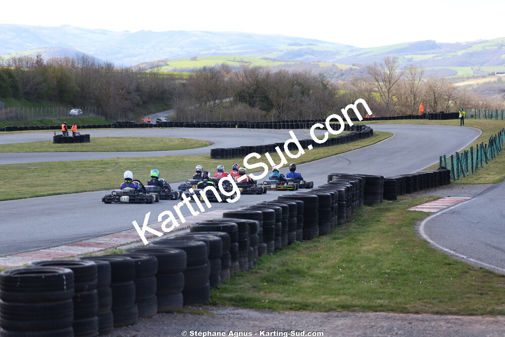 KA100 — 28 & 29/03/2026 : 2ème manche Championnat du Sud 2026 à Belmont sur Rance (photos Stéphane Agnus) 2026 — karting