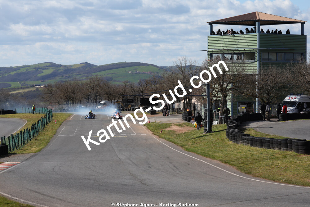 KA100 — 28 & 29/03/2026 : 2ème manche Championnat du Sud 2026 à Belmont sur Rance (photos Stéphane Agnus) 2026 — karting