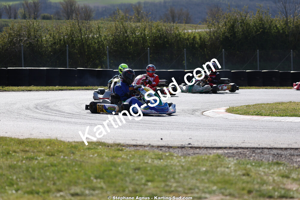 KA100 — 28 & 29/03/2026 : 2ème manche Championnat du Sud 2026 à Belmont sur Rance (photos Stéphane Agnus) 2026 — karting