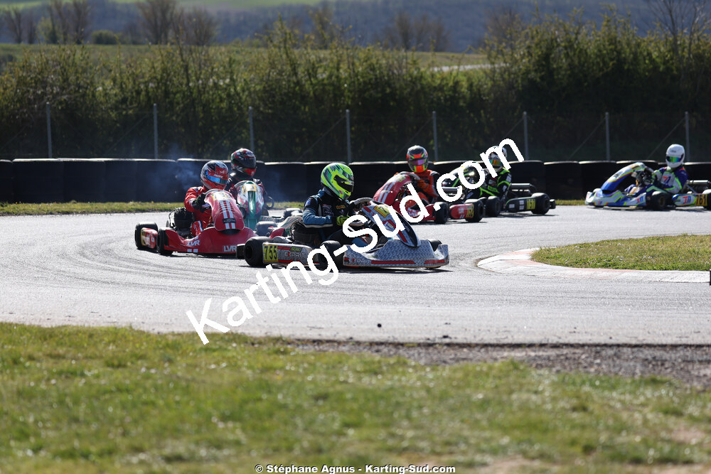 KA100 — 28 & 29/03/2026 : 2ème manche Championnat du Sud 2026 à Belmont sur Rance (photos Stéphane Agnus) 2026 — karting