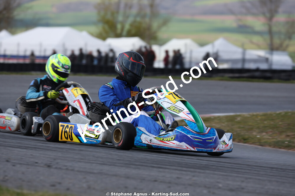 KA100 — 28 & 29/03/2026 : 2ème manche Championnat du Sud 2026 à Belmont sur Rance (photos Stéphane Agnus) 2026 — karting