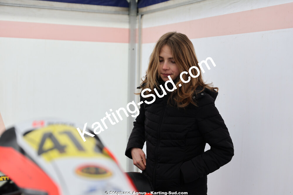 Cléa BOURACHOT — 28 & 29/03/2026 : 2ème manche Championnat du Sud 2026 à Belmont sur Rance (photos Stéphane Agnus) 2026 — karting