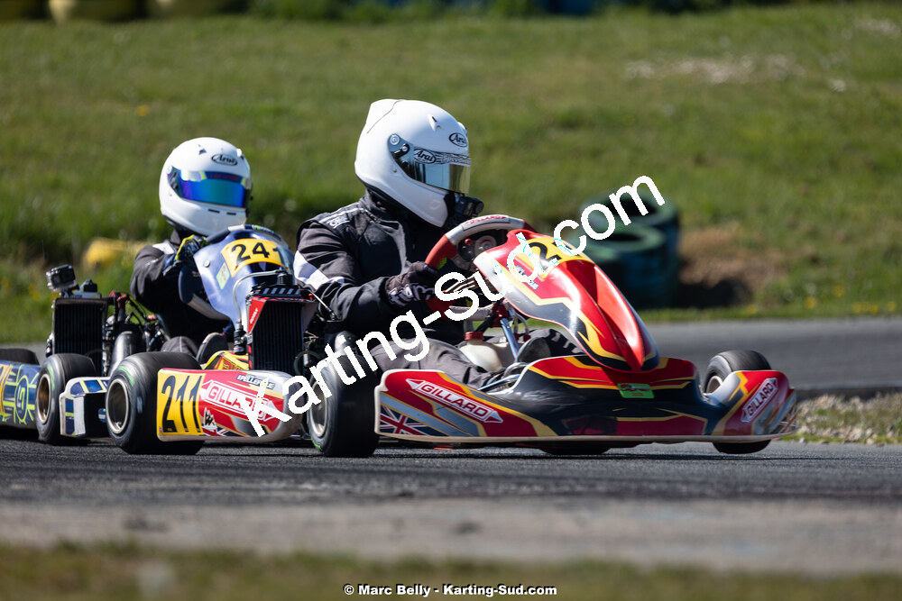 05/04/2026 : 2ème manche de l’Atlantic Trophée à Layrac (photos Marc Belly) 2026 — karting