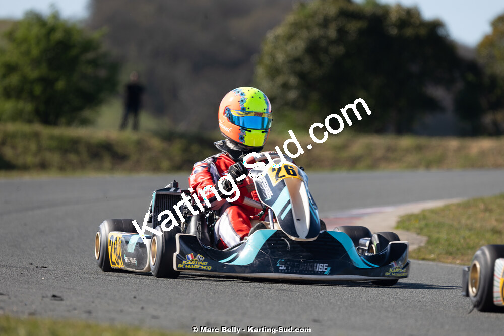 05/04/2026 : 2ème manche de l’Atlantic Trophée à Layrac (photos Marc Belly) 2026 — karting