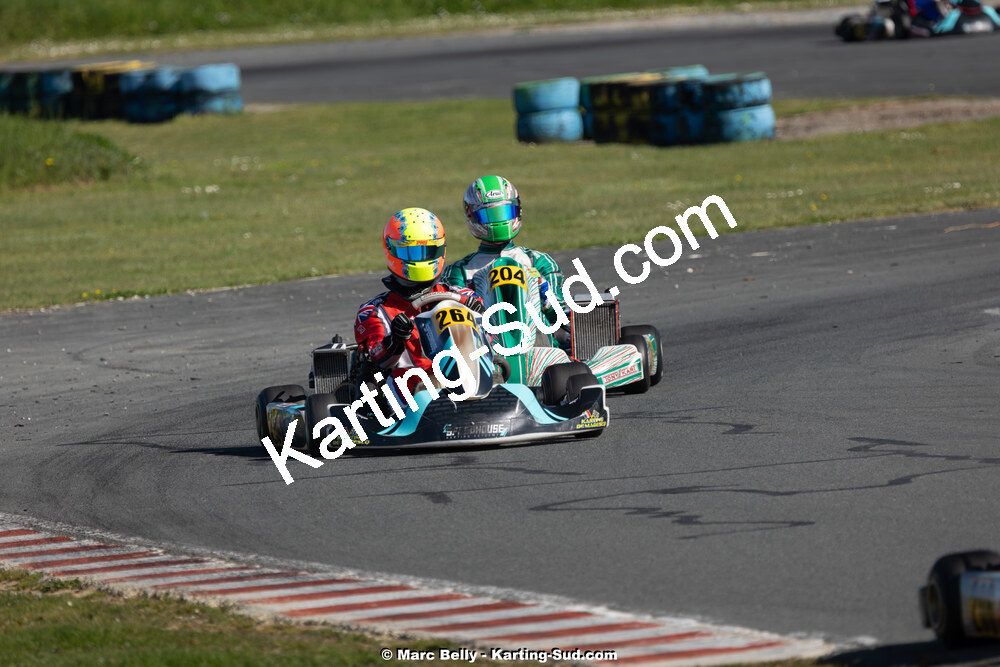 05/04/2026 : 2ème manche de l’Atlantic Trophée à Layrac (photos Marc Belly) 2026 — karting