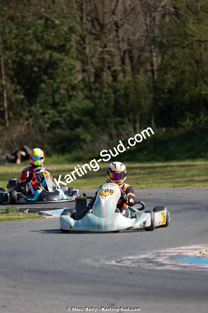 05/04/2026 : 2ème manche de l’Atlantic Trophée à Layrac (photos Marc Belly) 2026 — karting