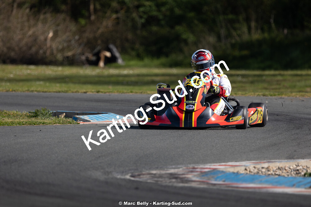 05/04/2026 : 2ème manche de l’Atlantic Trophée à Layrac (photos Marc Belly) 2026 — karting