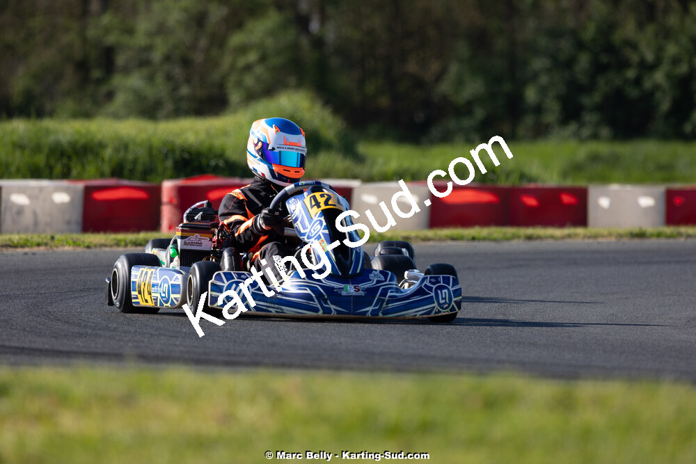 05/04/2026 : 2ème manche de l’Atlantic Trophée à Layrac (photos Marc Belly) 2026 — karting