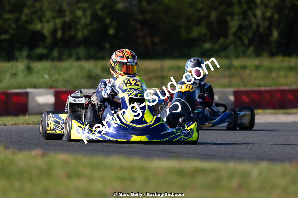 05/04/2026 : 2ème manche de l’Atlantic Trophée à Layrac (photos Marc Belly) 2026 — karting