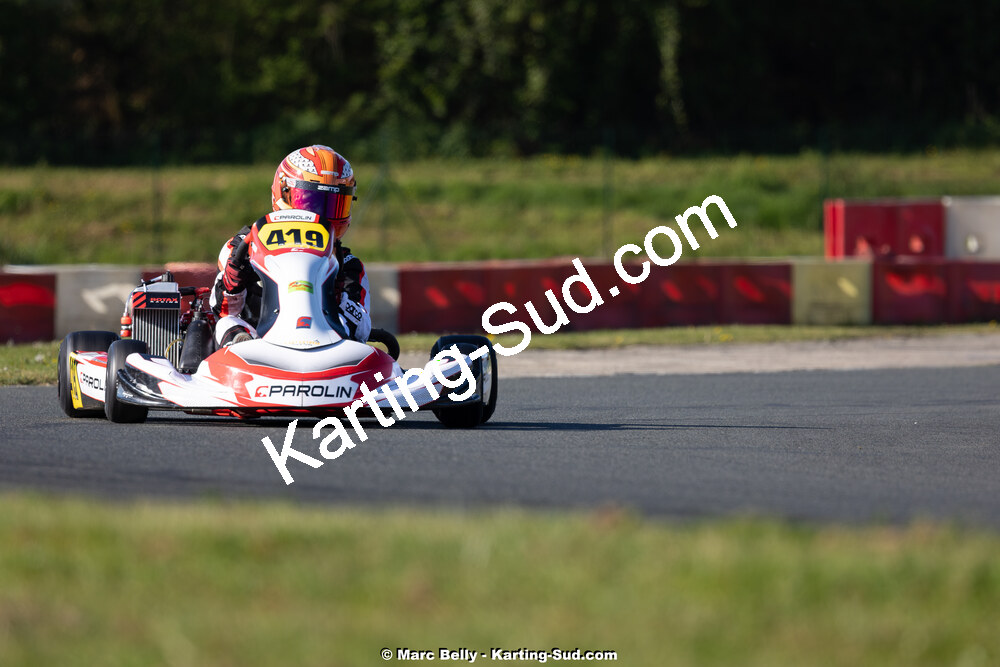 05/04/2026 : 2ème manche de l’Atlantic Trophée à Layrac (photos Marc Belly) 2026 — karting
