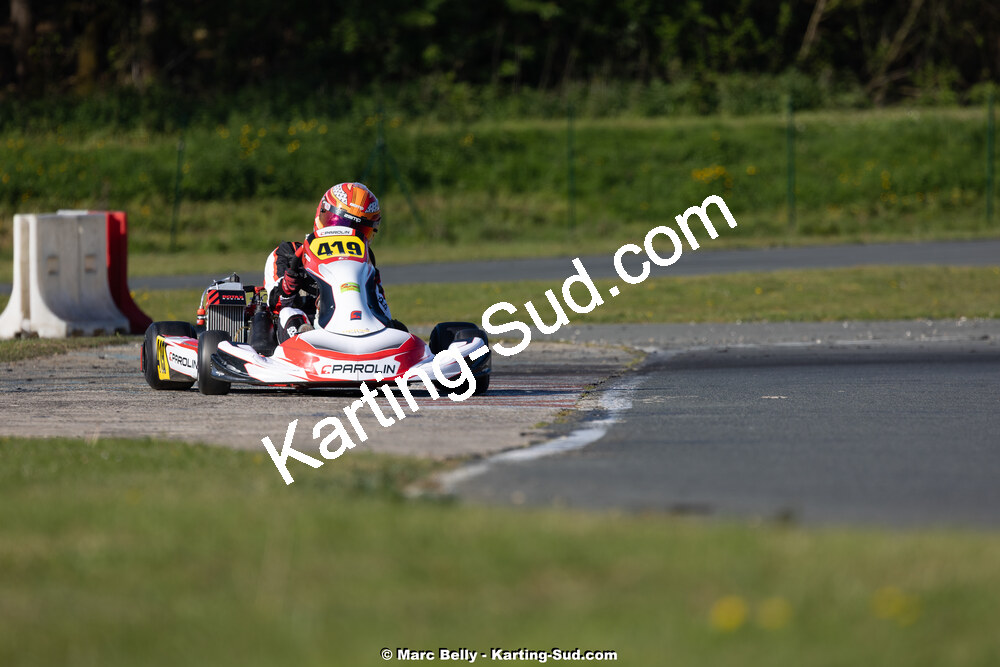 05/04/2026 : 2ème manche de l’Atlantic Trophée à Layrac (photos Marc Belly) 2026 — karting