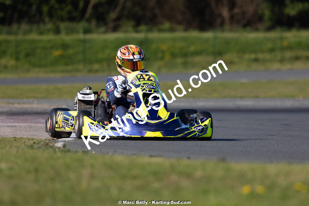 05/04/2026 : 2ème manche de l’Atlantic Trophée à Layrac (photos Marc Belly) 2026 — karting