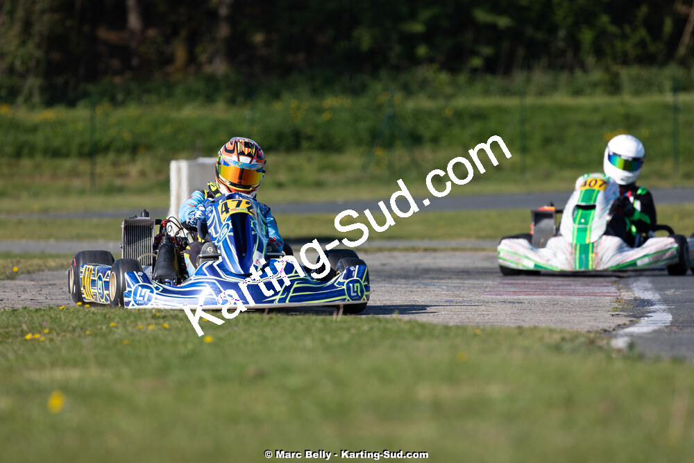 05/04/2026 : 2ème manche de l’Atlantic Trophée à Layrac (photos Marc Belly) 2026 — karting