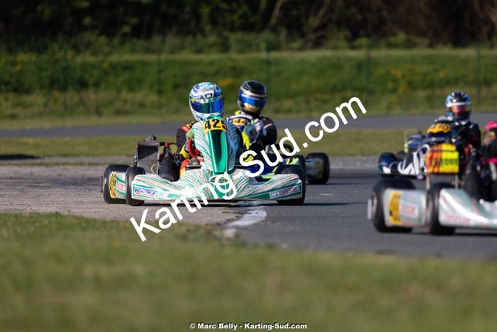 05/04/2026 : 2ème manche de l’Atlantic Trophée à Layrac (photos Marc Belly) 2026 — karting