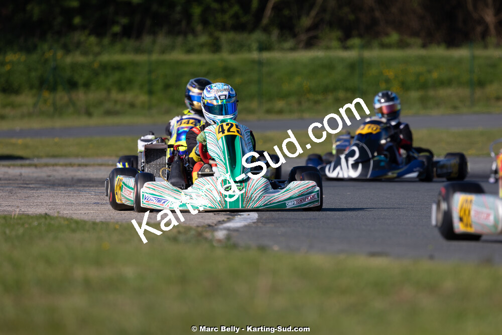 05/04/2026 : 2ème manche de l’Atlantic Trophée à Layrac (photos Marc Belly) 2026 — karting