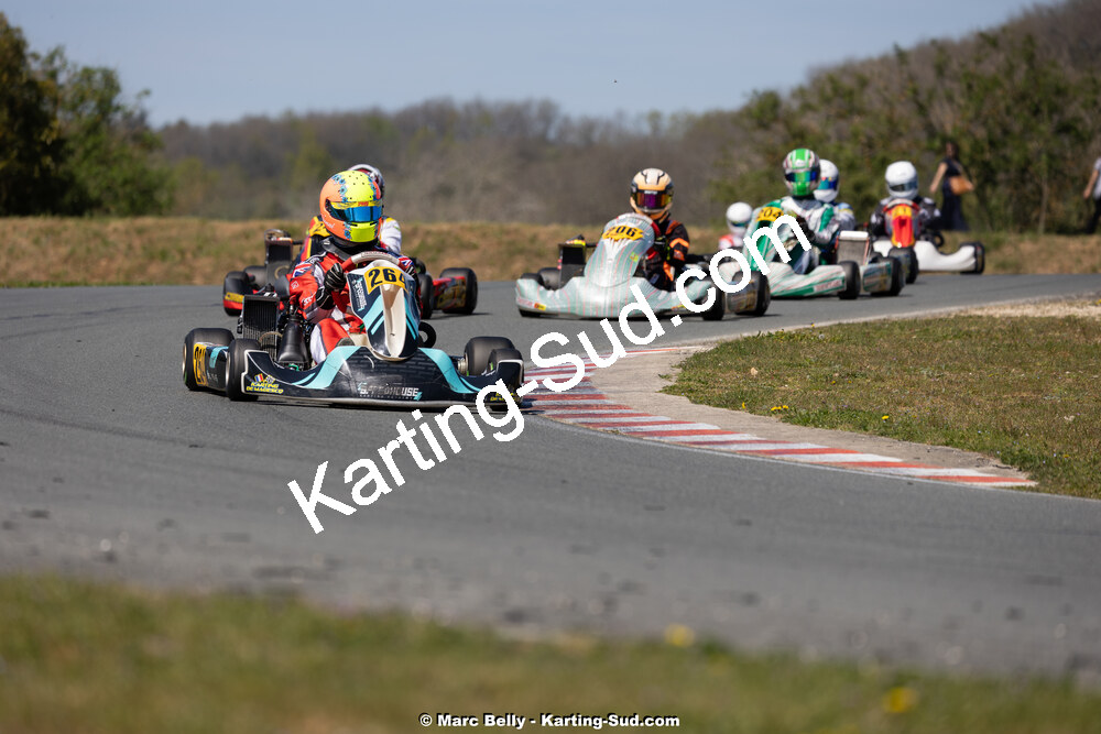 05/04/2026 : 2ème manche de l’Atlantic Trophée à Layrac (photos Marc Belly) 2026 — karting