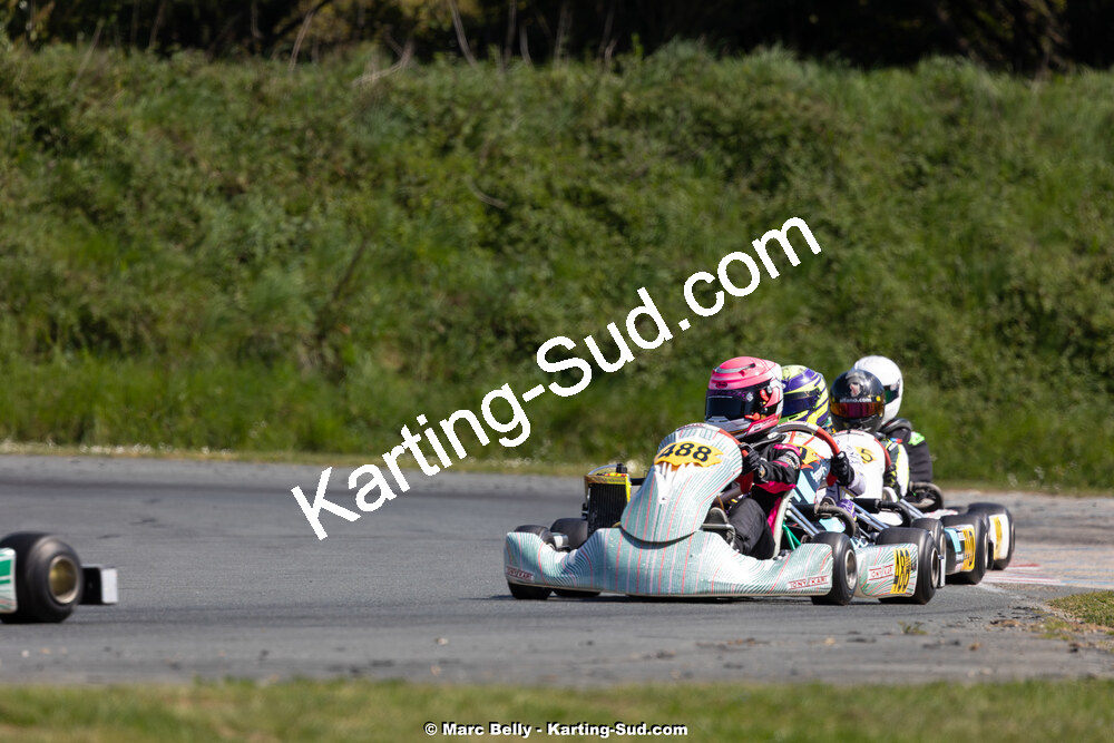 05/04/2026 : 2ème manche de l’Atlantic Trophée à Layrac (photos Marc Belly) 2026 — karting