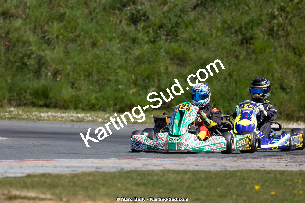 05/04/2026 : 2ème manche de l’Atlantic Trophée à Layrac (photos Marc Belly) 2026 — karting