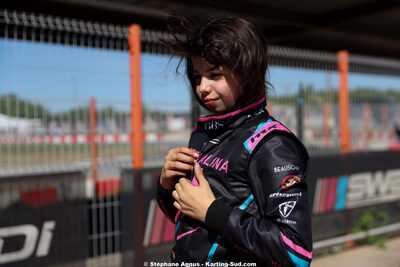 Lina SALAMANCA — 18 & 19/04/2026 : 3ème manche du Championnat de Ligue PACA à Brignoles (photos Stéphane Agnus) 2026 — karting