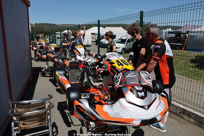 18 & 19/04/2026 : 3ème manche du Championnat de Ligue PACA à Brignoles (photos Stéphane Agnus) 2026 — karting