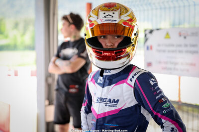 Axelle DEBONO — 18 & 19/04/2026 : 3ème manche du Championnat de Ligue PACA à Brignoles (photos Stéphane Agnus) 2026 — karting