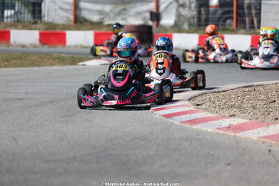 Lina SALAMANCA — 18 & 19/04/2026 : 3ème manche du Championnat de Ligue PACA à Brignoles (photos Stéphane Agnus) 2026 — karting