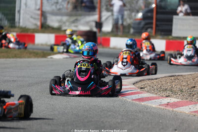 Lina SALAMANCA — 18 & 19/04/2026 : 3ème manche du Championnat de Ligue PACA à Brignoles (photos Stéphane Agnus) 2026 — karting