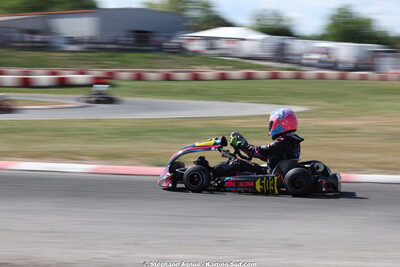 Lina SALAMANCA — 18 & 19/04/2026 : 3ème manche du Championnat de Ligue PACA à Brignoles (photos Stéphane Agnus) 2026 — karting
