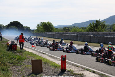 18 & 19/04/2026 : 3ème manche du Championnat de Ligue PACA à Brignoles (photos Stéphane Agnus) 2026 — karting