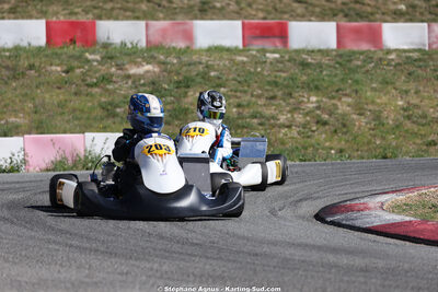 18 & 19/04/2026 : 3ème manche du Championnat de Ligue PACA à Brignoles (photos Stéphane Agnus) 2026 — karting