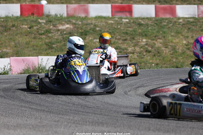 18 & 19/04/2026 : 3ème manche du Championnat de Ligue PACA à Brignoles (photos Stéphane Agnus) 2026 — karting