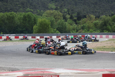 18 & 19/04/2026 : 3ème manche du Championnat de Ligue PACA à Brignoles (photos Stéphane Agnus) 2026 — karting