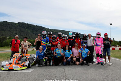 18 & 19/04/2026 : 3ème manche du Championnat de Ligue PACA à Brignoles (photos Stéphane Agnus) 2026 — karting