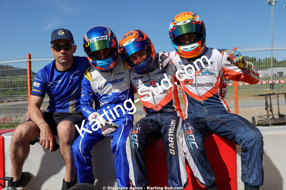 18 & 19/04/2026 : 3ème manche du Championnat de Ligue PACA à Brignoles (photos Stéphane Agnus) 2026 — karting