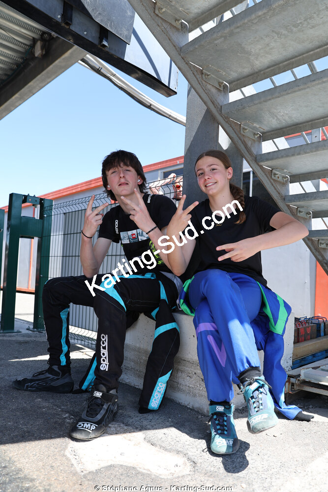 18 & 19/04/2026 : 3ème manche du Championnat de Ligue PACA à Brignoles (photos Stéphane Agnus) 2026 — karting
