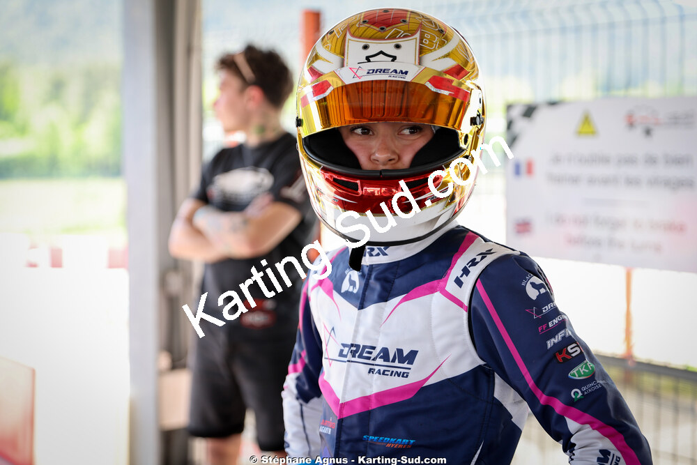Axelle DEBONO — 18 & 19/04/2026 : 3ème manche du Championnat de Ligue PACA à Brignoles (photos Stéphane Agnus) 2026 — karting