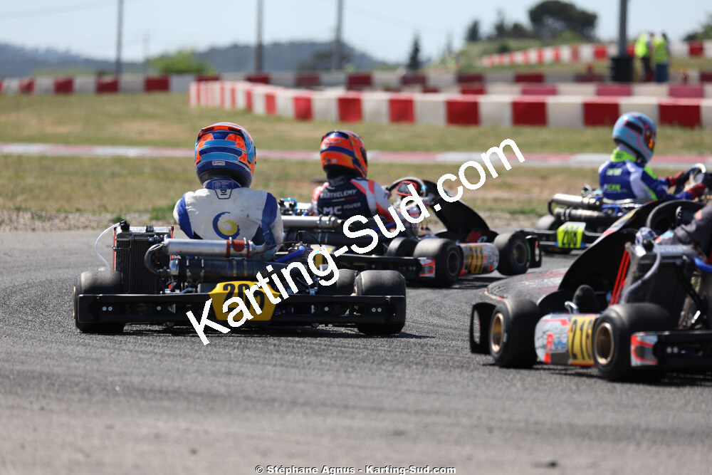 18 & 19/04/2026 : 3ème manche du Championnat de Ligue PACA à Brignoles (photos Stéphane Agnus) 2026 — karting